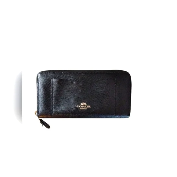 Coach Black Leather Wallet - Picture 10 of 10